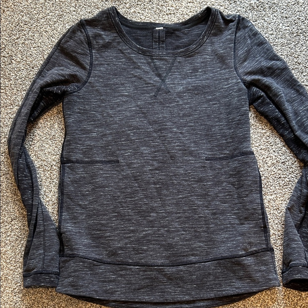 Lululemon Athletica Charcoal Sweatshirt